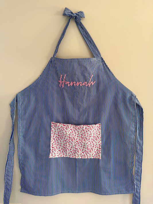 Personalised Adult & Child Matching Apron Set